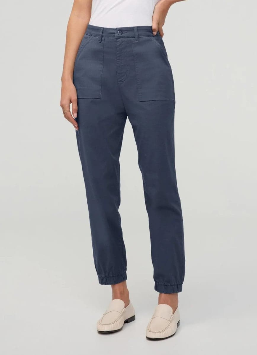 DU/ER Live Lite High Rise Jogger Dame Heritage Blue 27-30