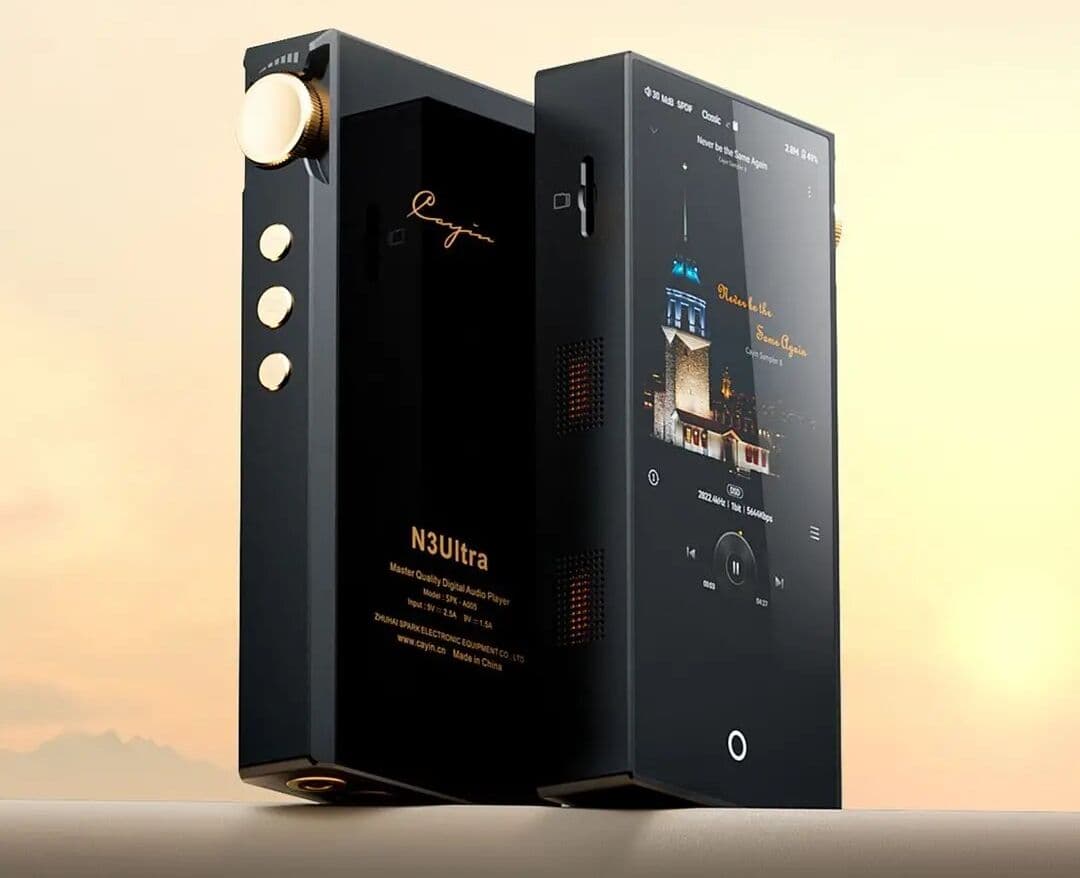 Cayin N3Ultra NOS Vacuum Tube Digital Audio Player Triple Timbre Pure Music Player without Bluetooth and WIFI