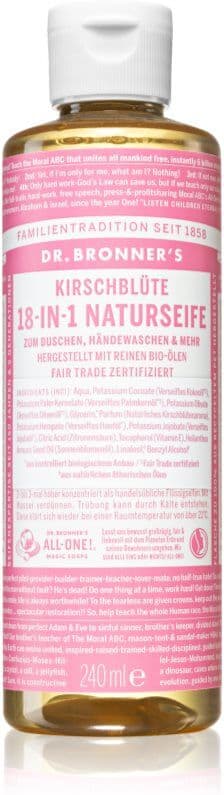Dr. Bronner’s Cherry Blossom 18-in-1 Liquid Soap Universal Liquid Soap 240 ml