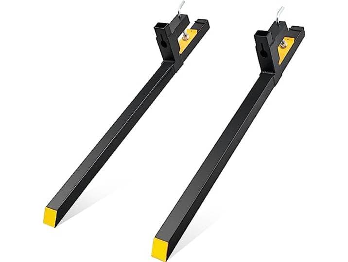 VEVOR Fourches de palette 152 cm pour tracteur ou cuve\, noir