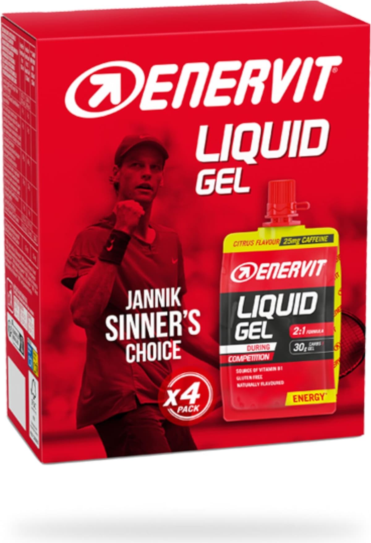 ENERVIT Liquid Gel astuccio Da 4 Gel 