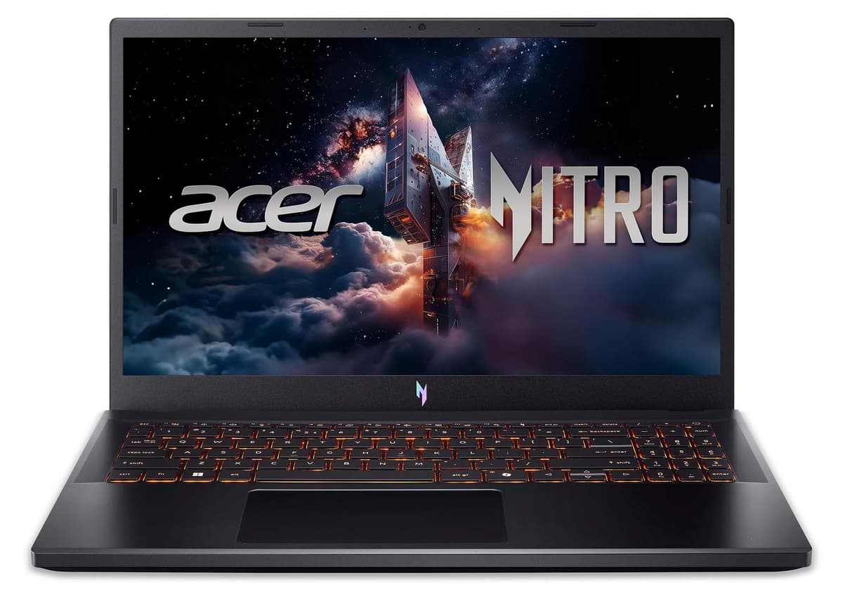 Acer Nitro V15 (Obsidian Black, 15,6" Full-HD, Intel Core i7-13620H, GeForce RTX 5060, 32 GB RAM, 2 TB SSD) mit Windows 11 Pro & Office 2024 Pro