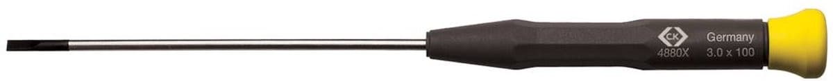 C.K. Xonic Platte schroevendraaier voor elektronica en fijnmechanica, Klingenbreedte: 0,8 mm, Klingenlengte: 60 mm