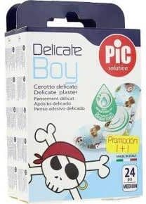 ARTSANA Pic Solution Delicate Antibact Kids Boy 19X72Mm 24 Ud