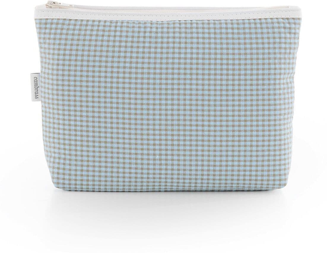 Cambrass Necesser Textil Beauty. Azul claro