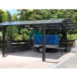 Ximax Carport Portoforte Typ 60 M-Ausführung 495 x 542 cm-mattbraun
