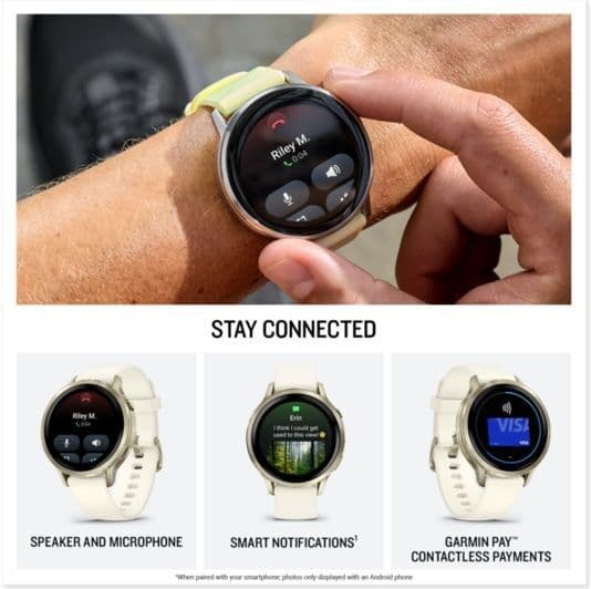 Garmin Venu 4 Smartwatch 41mm Silver