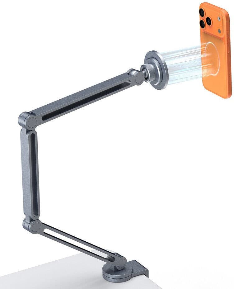 4Smarts ErgoPro Magnetisk Holder m. Skrivebordsklemme - Grå