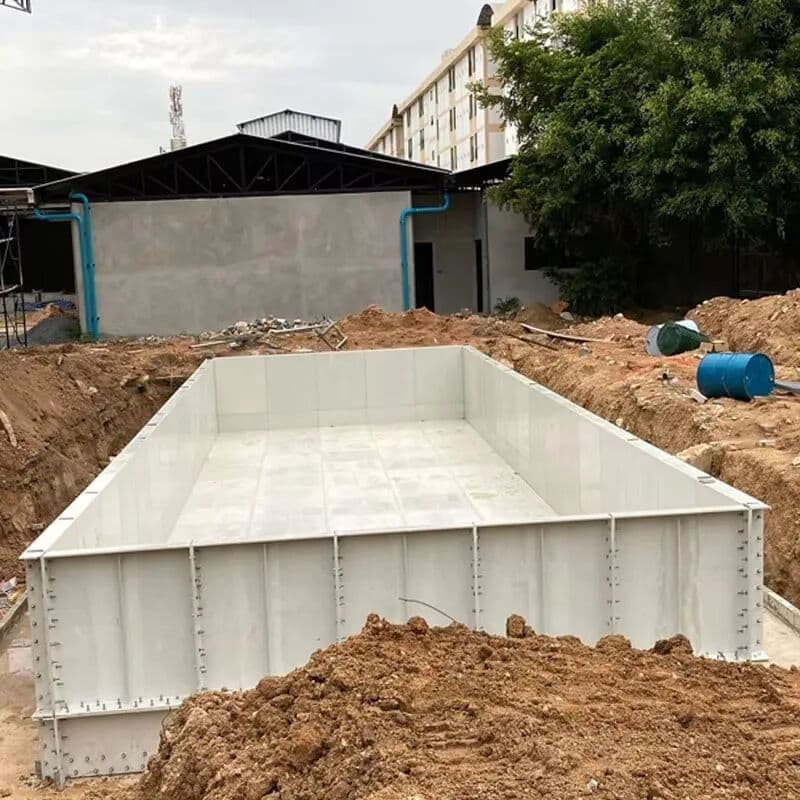 Customized House Family 8m 10m Large Modular Swimming Pool Spa Outdoor Inground Fiberglass Swimming Pool Formwork Kit Read