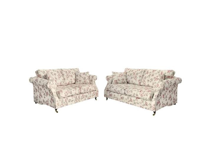 home24 Bankstellen beige geweven stof landelijk