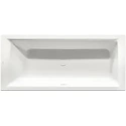 KALDEWEI PURO NEXT COMBI Rechteck-Badewanne mit Duschzone rechts, Modell 1432, 160x70cm, 143200010001, Farbe: Alpinweiß