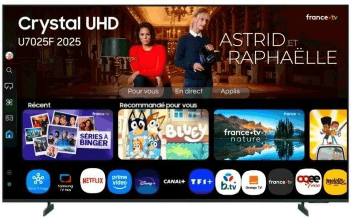 Televisor Samsung Crystal UHD U7025F TU50U7025FK 50'/ UltraHD 4K/ Smart TV/ WiFi