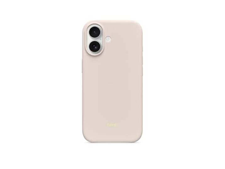 Beats iPhone 17 Case mit MagSafe und Kamerasteuerung, Matte Außenseite, Innenfutter aus Mikrofaser – Kalkstein