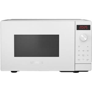 Siemens Mikrowelle iQ300, FF023LMW0, 800 Watt, weiß, mit Drehteller, Garraum 20 Liter
