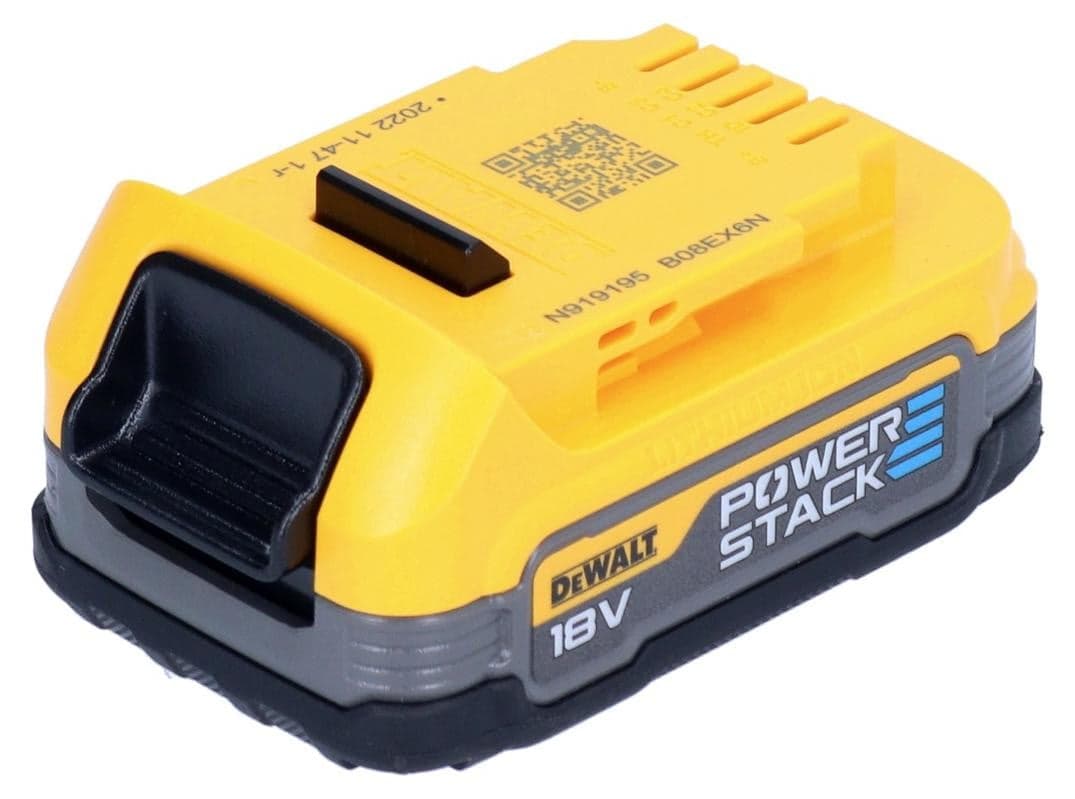 DeWalt DCBP 034 Powerstack 18V 1,7Ah XR Li-Ion accu met laadniveau-indicator