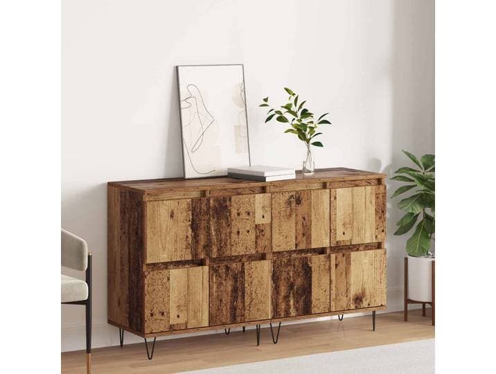 vidaXL Sideboards 2 stk. Altholz