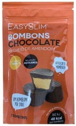 EasySlim Bombons Chocolate Recheio Amendoim x7
