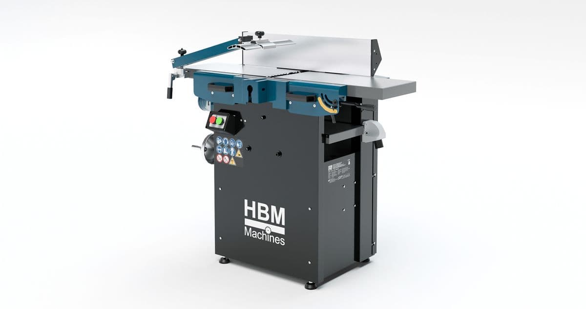HBM vlak en vandiktebank met spiraalsnijkop 10 inch, 400 Volt