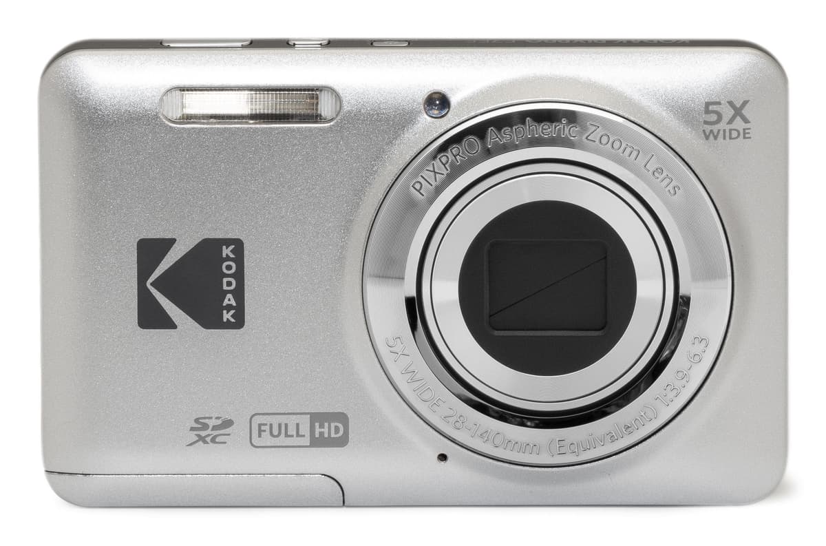Kodak Pixpro FZ55 Kompaktkamera 5x Opt. Zoom (Silber) KF55SL