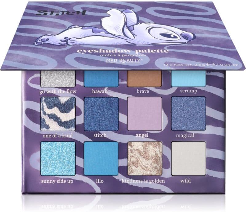 Mad Beauty Stitch Denim Eyeshadow Palette 12x2.5 g