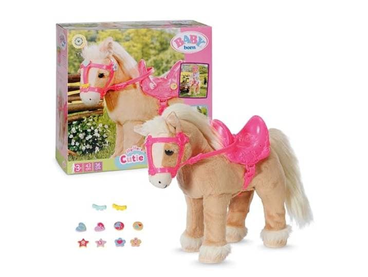 BABY Born Mein Pferd Cutie mit Transportbox