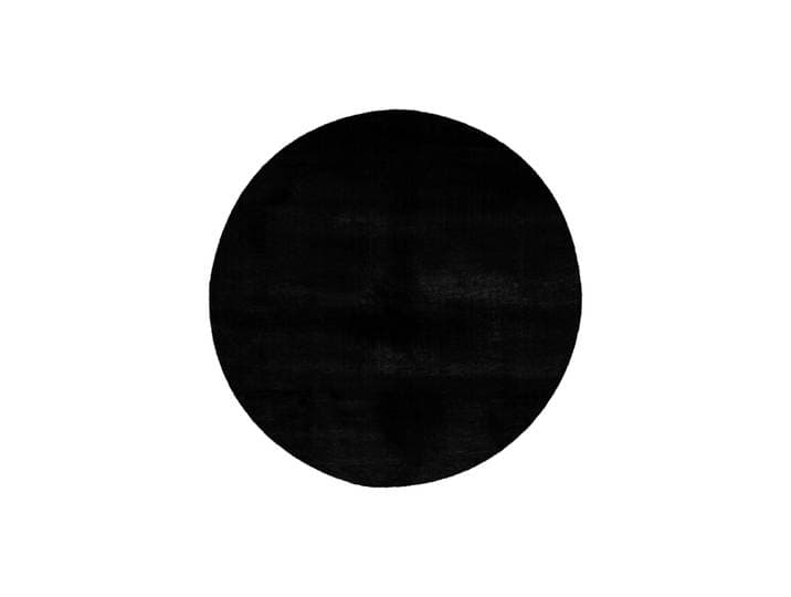 Teppich KAYOOM Cross 425 , schwarz, H:21mm Ø:160cm, Polyester, Teppiche, Teppich, Hochflor