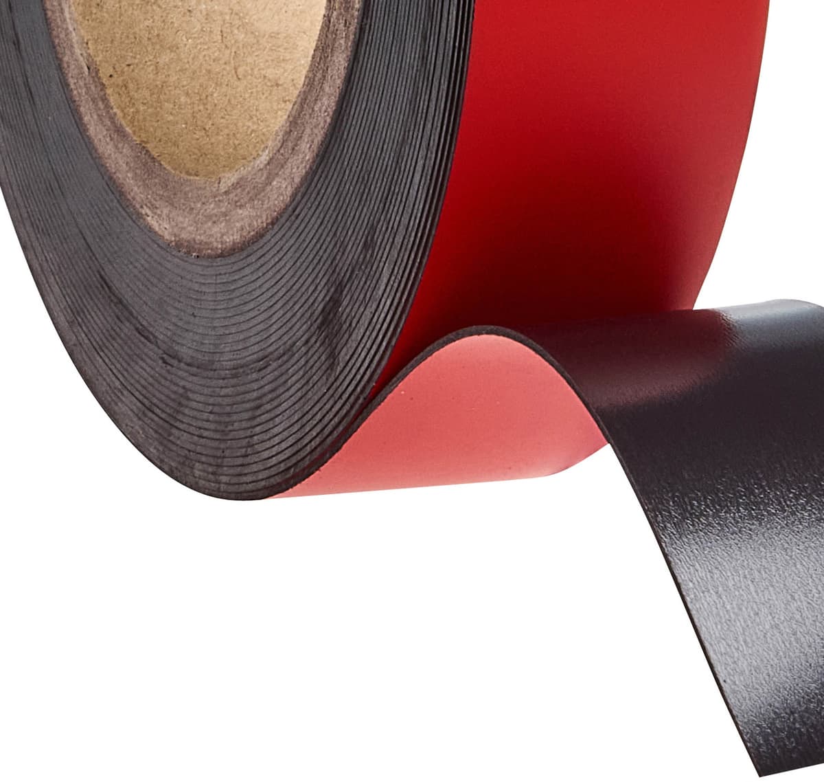 SPRINTIS Cinta magnética de color 30 mm   rojo   10 m   0,85 mm, ferrita, PVC