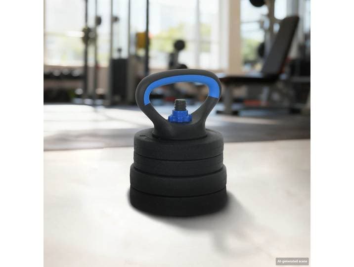 vidaXL 4-in-1 Kurzhantel, Langhantel und Kettlebell Set 20 kg