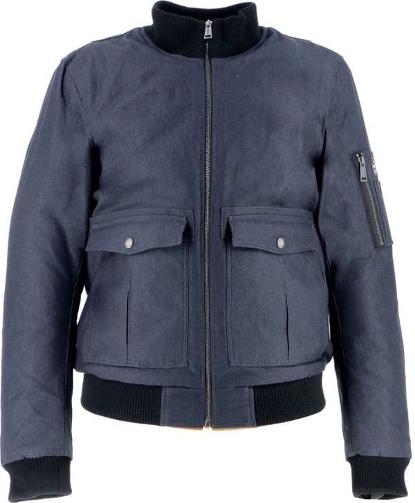 Blouson Moto Helstons OFFICER Bleu