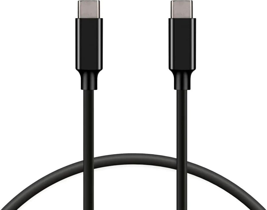 Ksix Bxcuc03U Negro / Cable De Carga Y Datos Usb-C A Usb-C / 100W / 1M