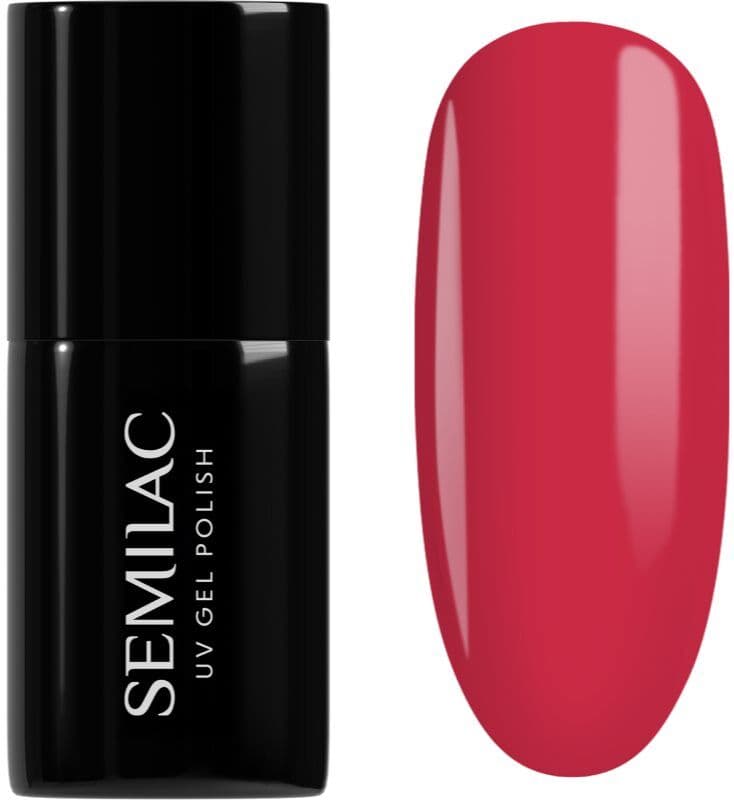 Semilac UV Hybrid Inner Glow τζελ βερνίκι νυχιών απόχρωση 968 Cherry Pop 7 ml
