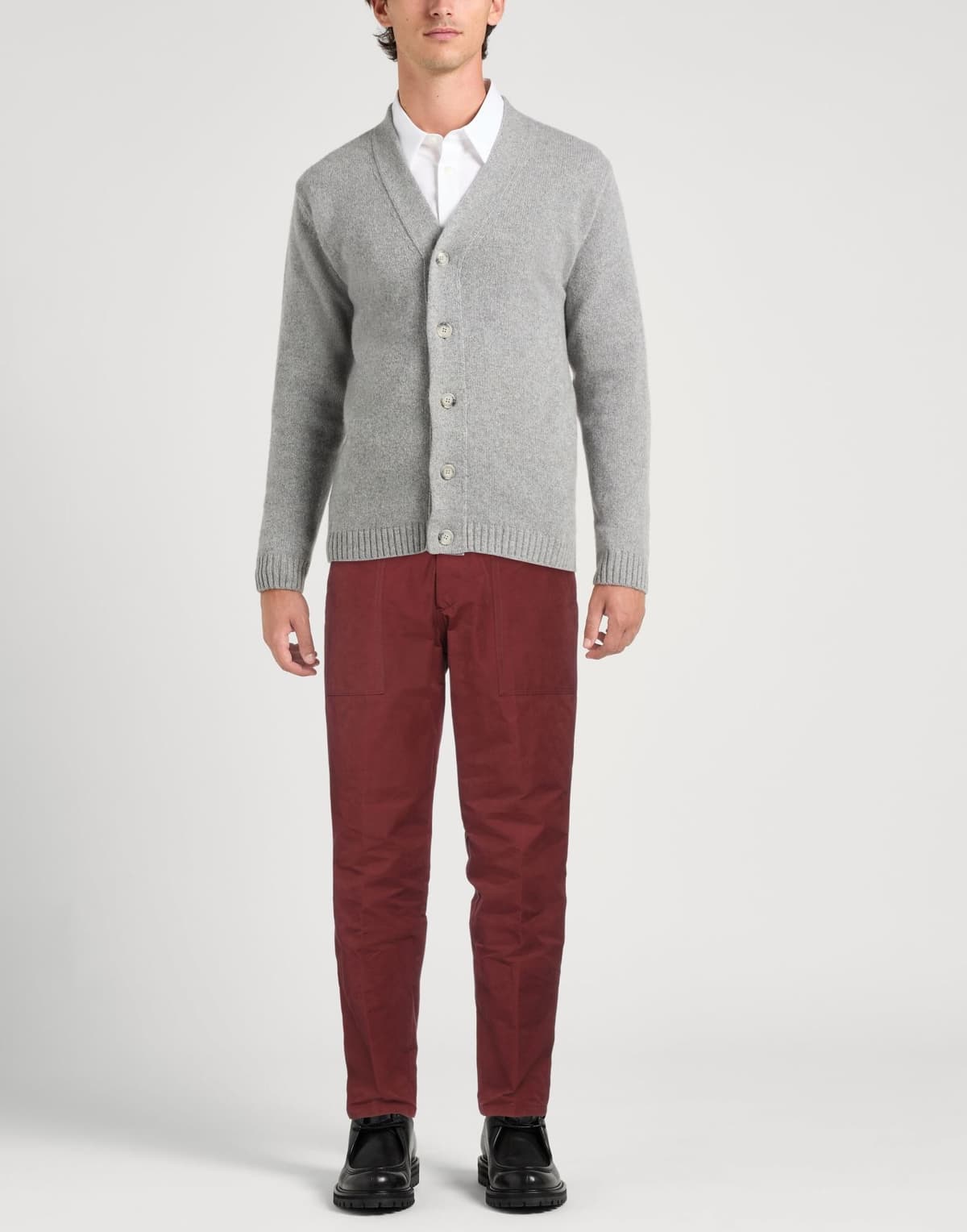 Berwich Pantalones Hombre Ladrillo M,S Hombre
