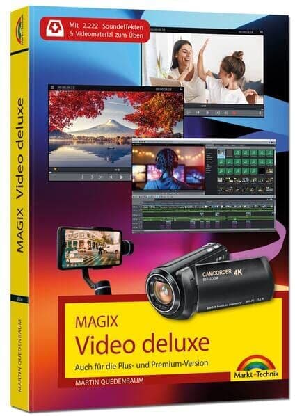 Martin Quedenbaum - MAGIX Video deluxe 2024 - Das Buch zur Software. Die besten Tipps und Tricks:: für alle Versionen inkl. Plus, Premium und 365 - Preis vom 18.10.2026 19:22:15 h