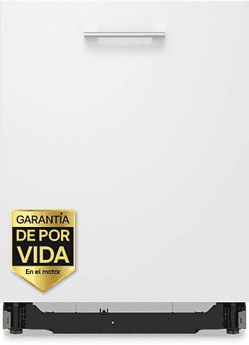 Lavavajillas integrable - LG DB476TXS, 14 servicios, 10 programas, 60 cm, TrueSteam™, Tercera bandeja, Sin panelar