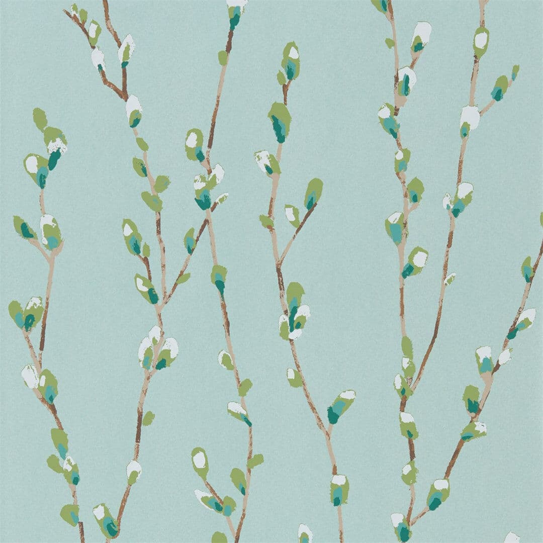 Harlequin Salice 10.05m x 52cm Wallpaper Roll Mint/Emerald 1,004.93cm L