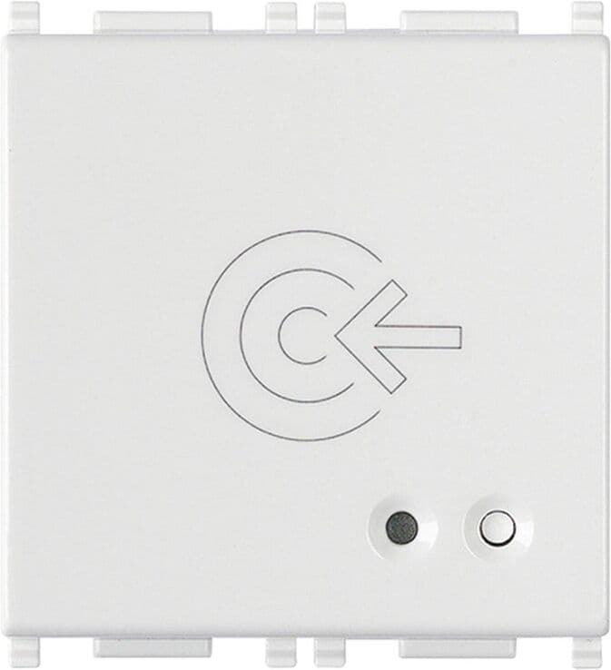 VIMAR Lettore di badge per allarme  NFC/RFID connesso  IoT, bianco