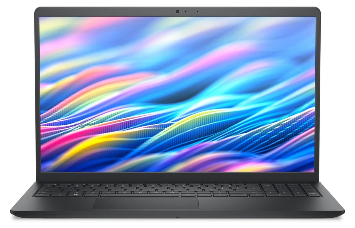 Dell Pro 15 Essential (Carbon Black, 15,6" Full-HD, Intel Core 3 100U, 32 GB RAM, 2 TB SSD) mit Windows 11 Pro