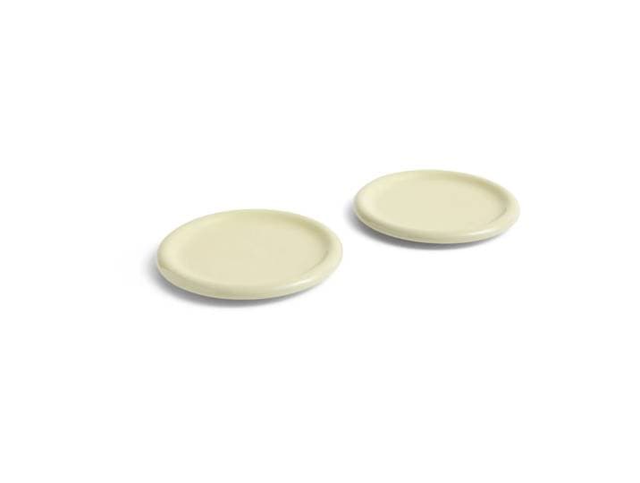 HAY Assiette Barro Pistachio, Ø24 cm lot de 2