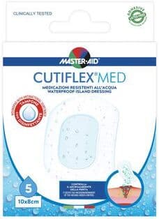 Master-Aid Pensos Pós-Operatório Cutiflex 10x8cm 5 un