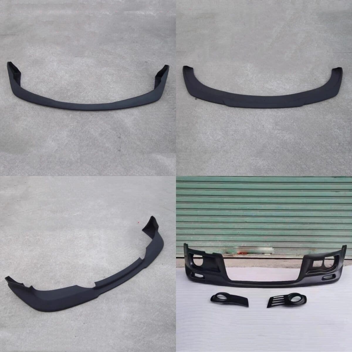 MaiAutoR Resin Fiber Front Lip ABS Material Front Shovel for Suzuki Swift ZC31S 2011 2012 Modified Car Accessories