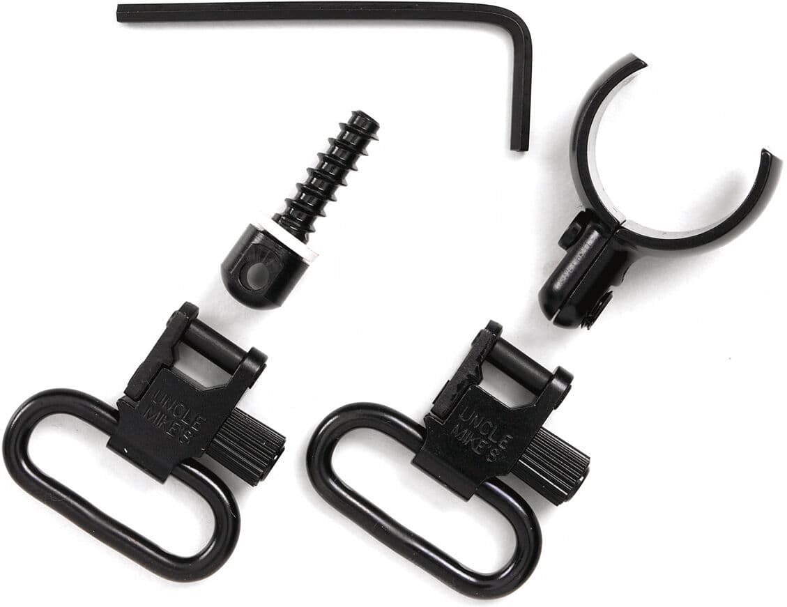 Uncle Mike´s Sling Swivel Magnum Band QD 115 SG-1 1" Black One Size