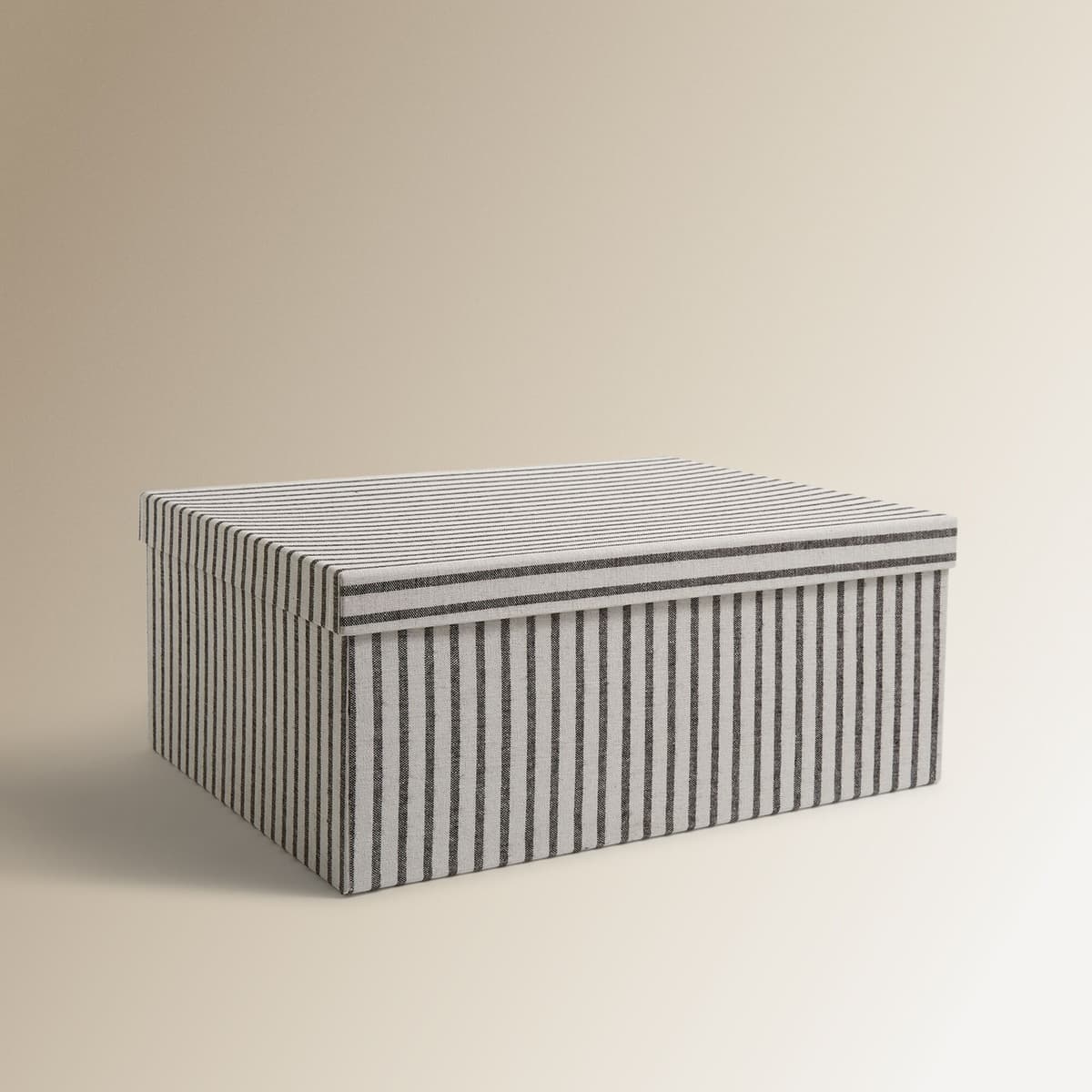 El Corte Inglés Caja de cartón y tela Navy .  (Mediano) Multicolor