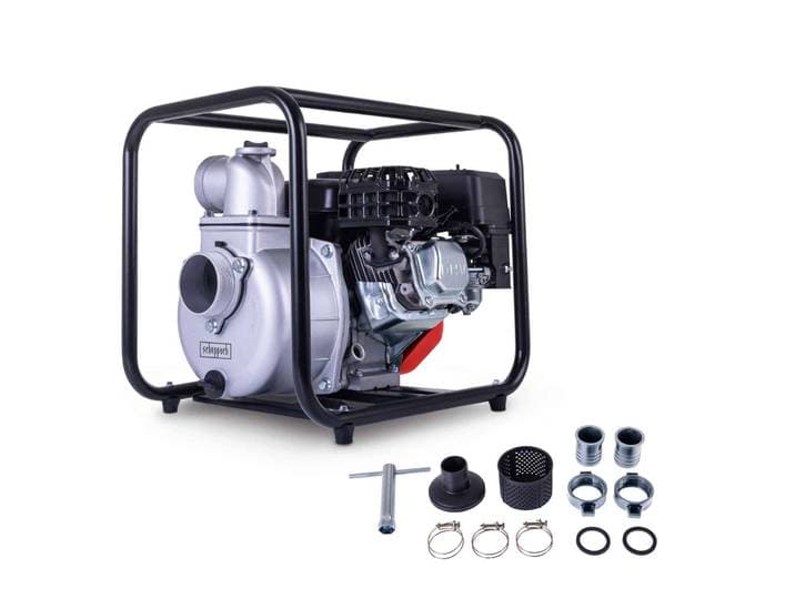 Scheppach PWP60 - Benzine Waterpomp - 60.000 L/u - 5,3 PK - 28 m Opvoerhoogte - 7 m Aanzuighoogte - Vuil