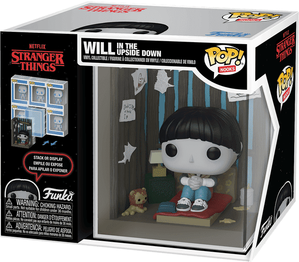 Pop! Nooks - Stranger Things S5 - Will Upside Down Funko Action Figure Accessory