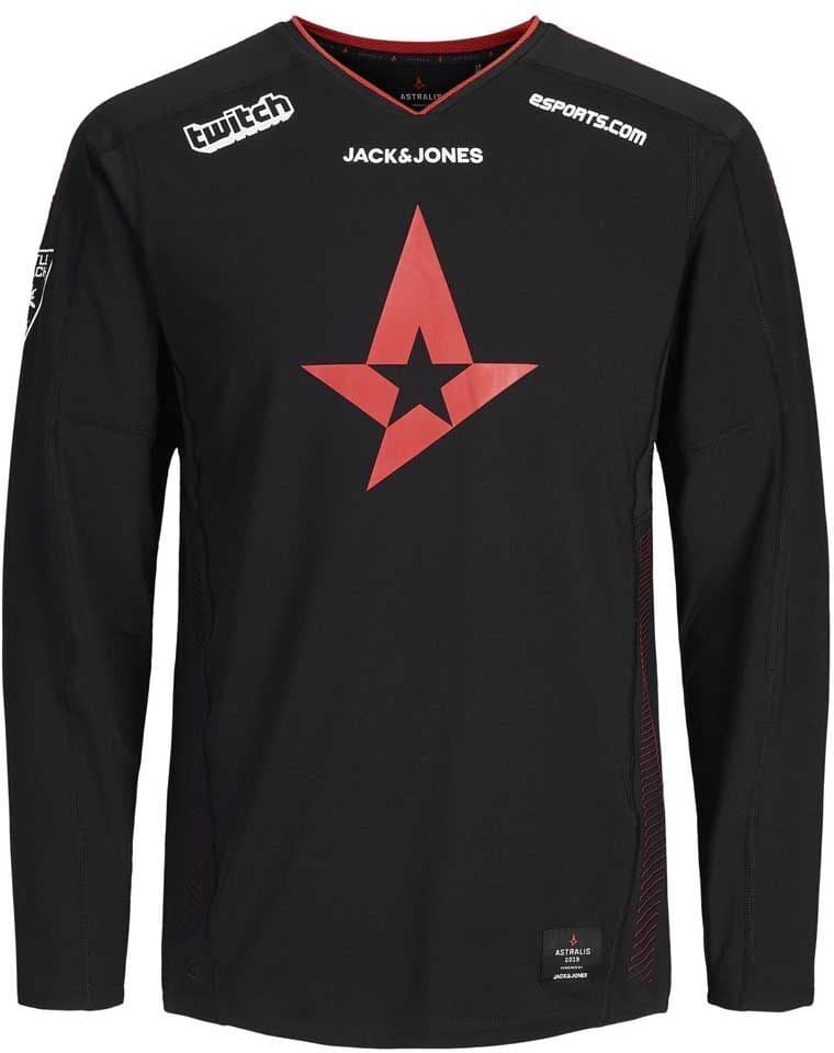 Astralis Merc Official Paita LS 2019 - Koko L Musta