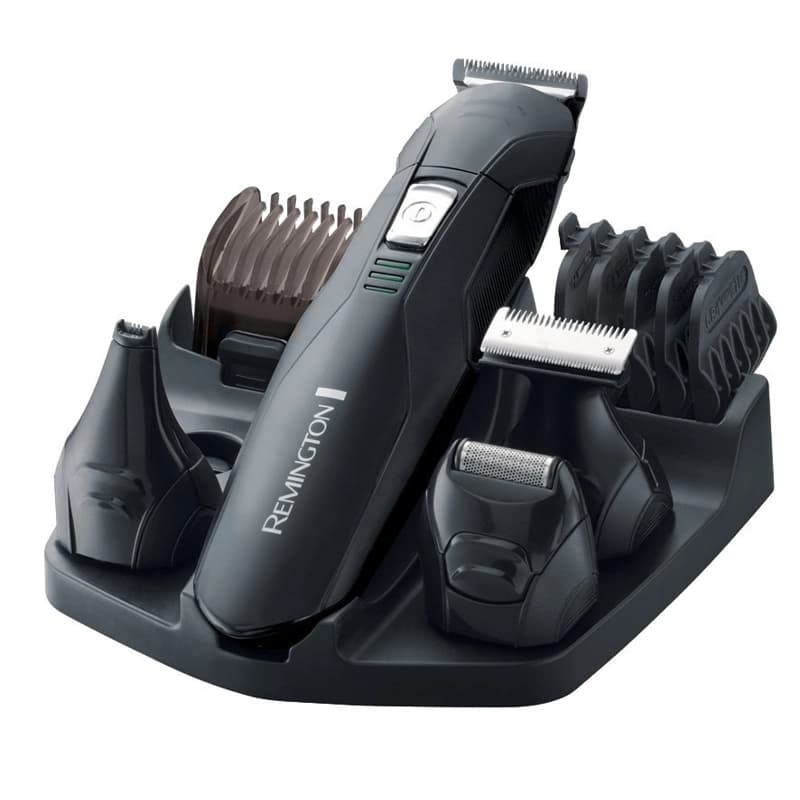 Remington Edge Σετ Επαναφορτιζόμενης Κουρευτικής Μηχανής Μαύρο PG6030