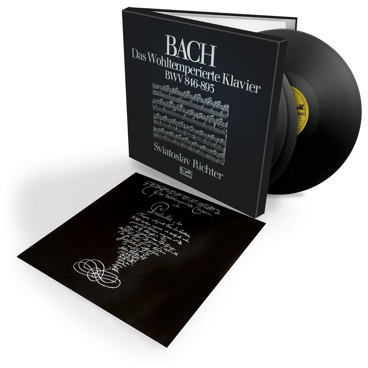 Vinyl Bach: Das Wohltemperierte Klavier / Richter,Sviatoslav, (6 Vinyl Album)