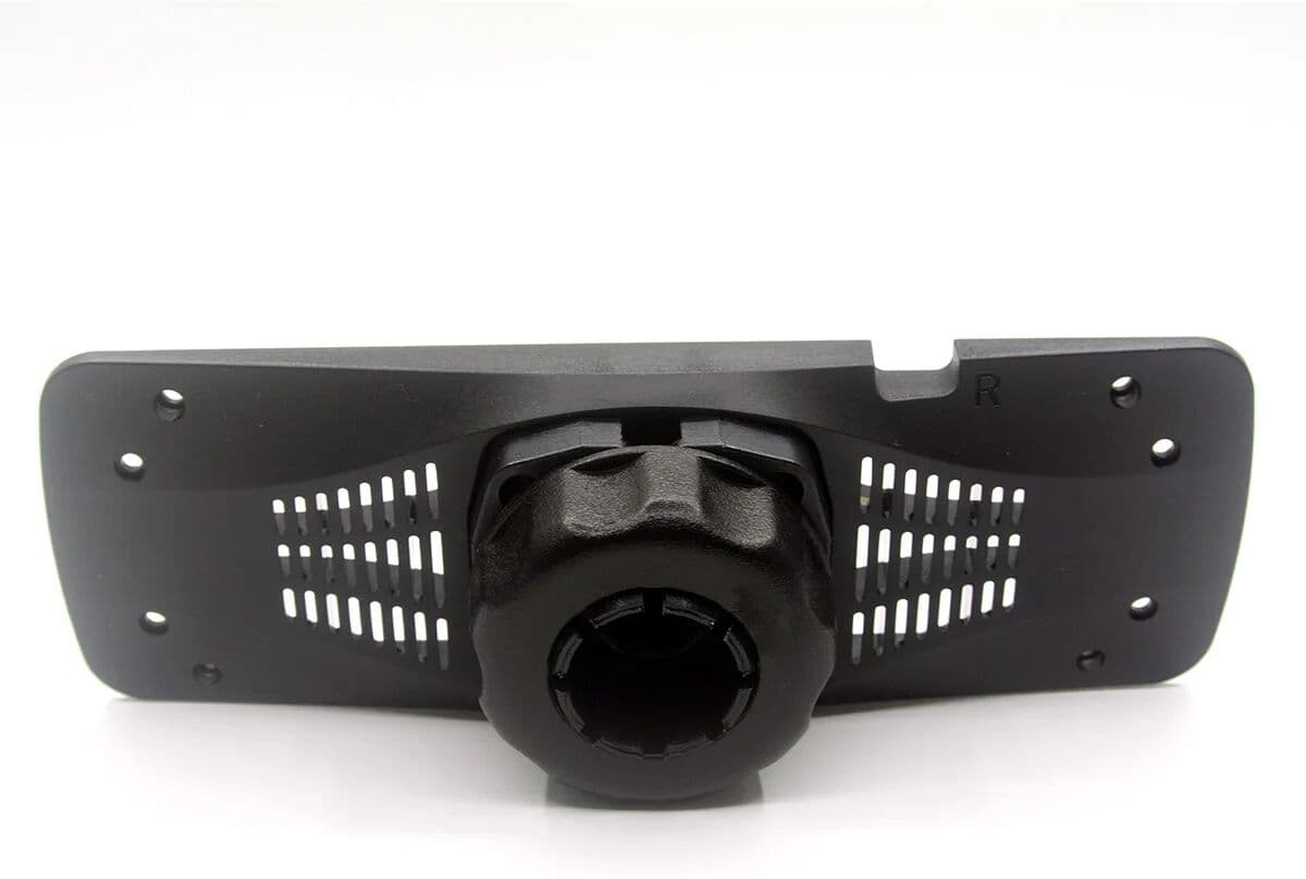 NONE Universal Car Mirror Dash Cam Mount Connector with Special Backplate Panel for Car DVR Instead of Strap