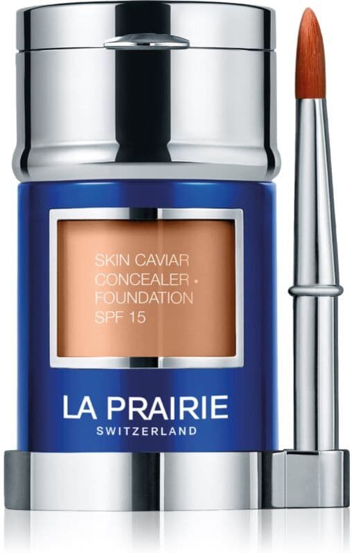 La Prairie Skin Caviar Concealer Foundation alapozó és korrektor SPF 15 árnyalat NW-30 Honey Beige 30 ml