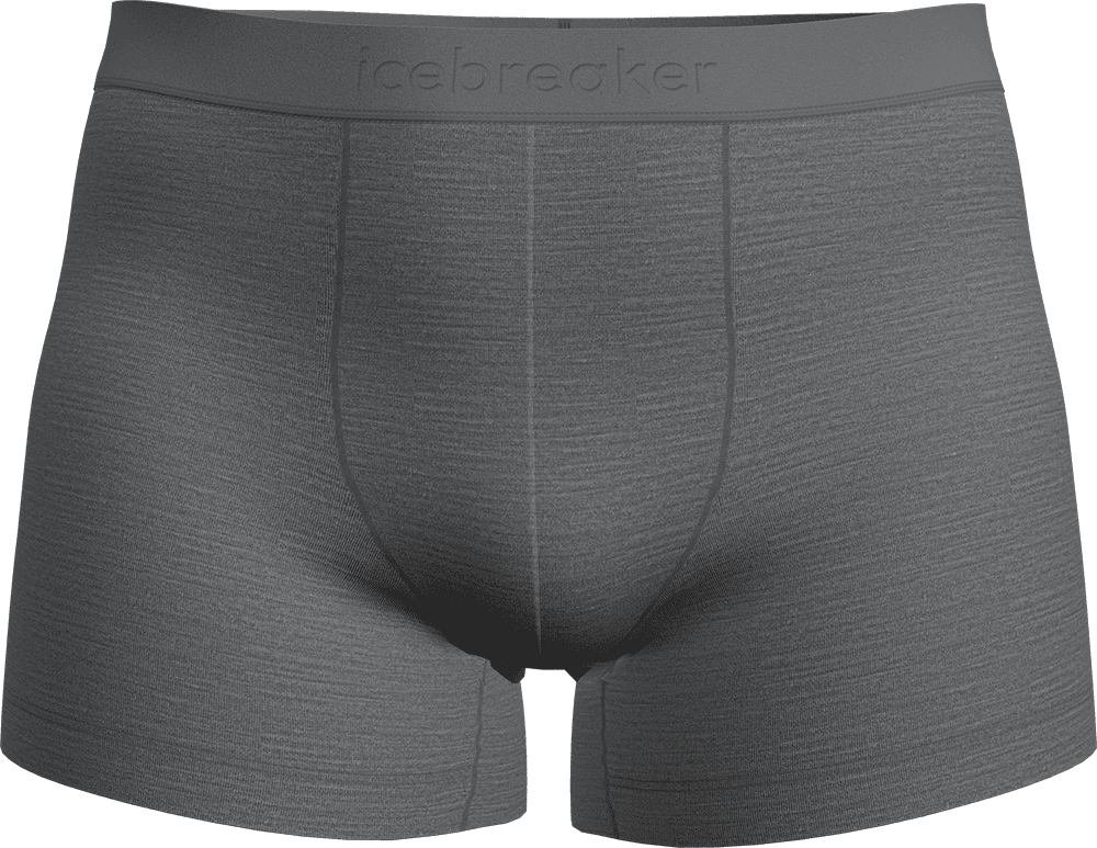 Icebreaker Men's Cool-Lite Anatomica Boxers Gritstone Hthr-013 XL
